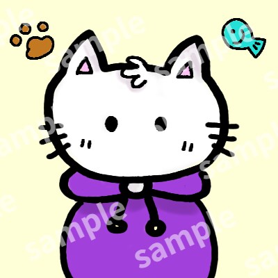 フリーハンドでアイコンイラスト描きます ゆるっとかわいい手描きイラスト！ イメージ5
