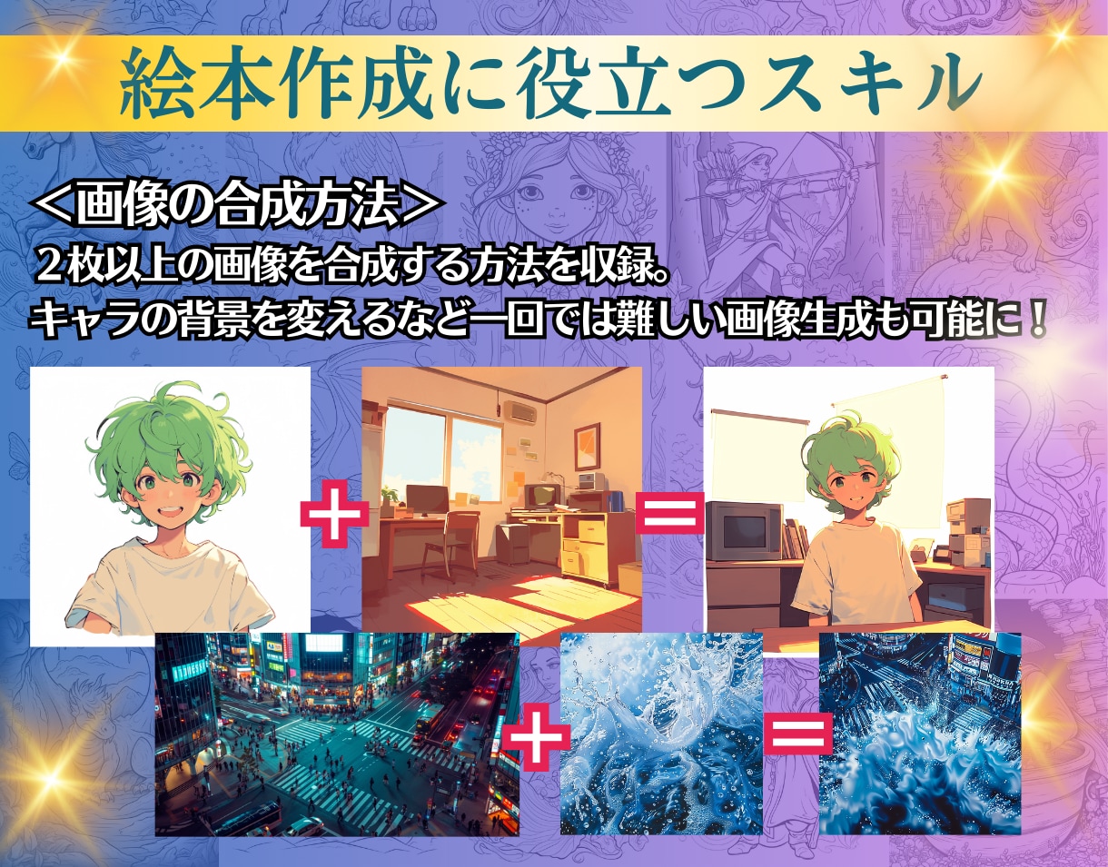 AIイラストでkindle出版のガイド教えます 【AI在宅副業】MidjourneyでAI絵本､塗絵生成 イメージ6
