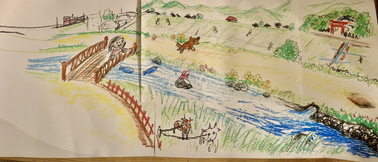 アートセラピーで自己治癒力upします 自分の作品(風景画)を描いて今の心と体を見つめてみませんか イメージ9