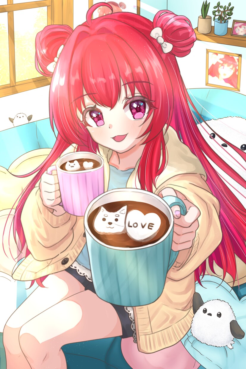 商用OK！可愛い一枚絵作成します Vライバー/ Vtuber様の一枚絵・動画・配信・グッズ等 イメージ1