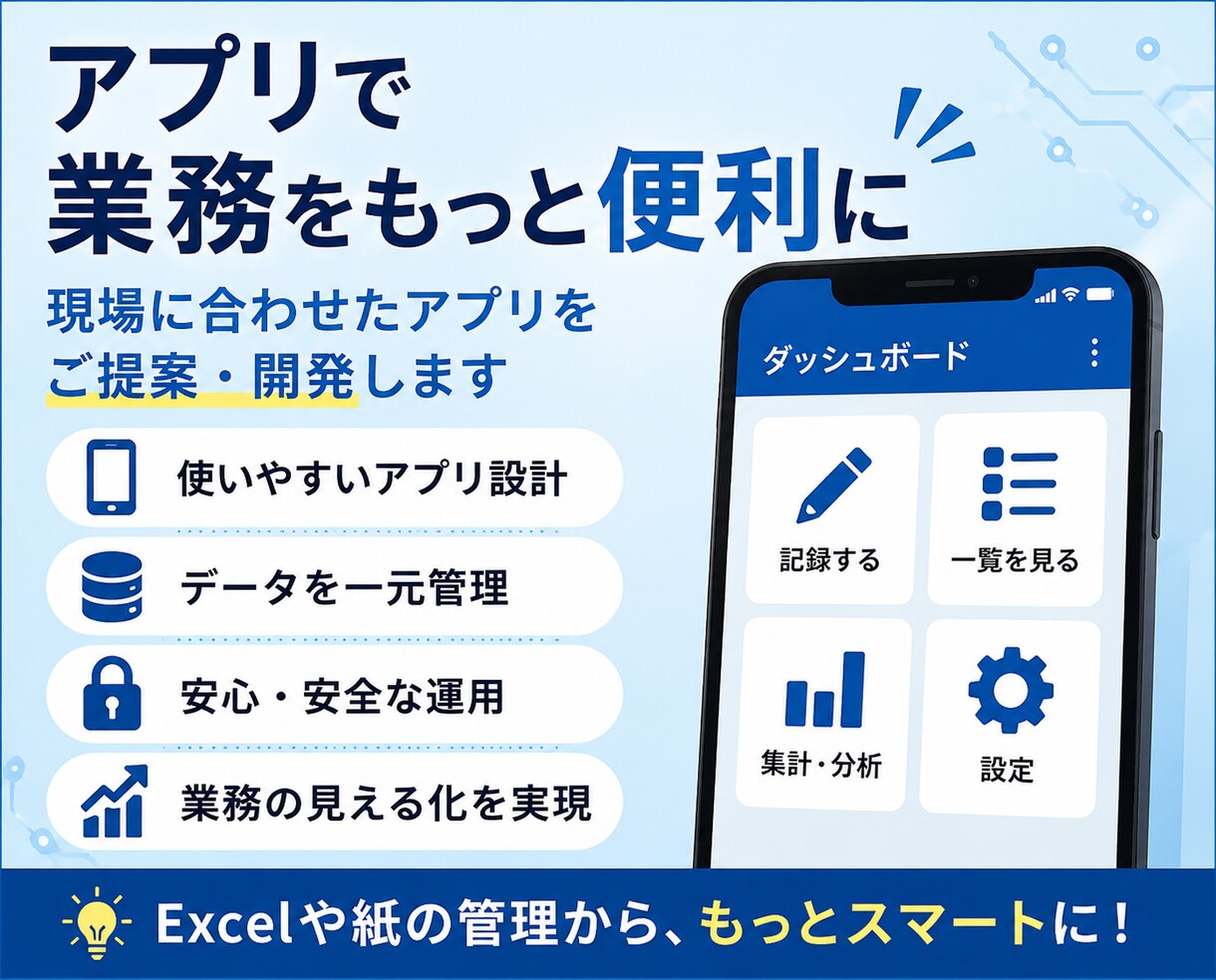 小規模事業者のDX相談に乗ります 現場経験を活かして一緒に解決します イメージ3