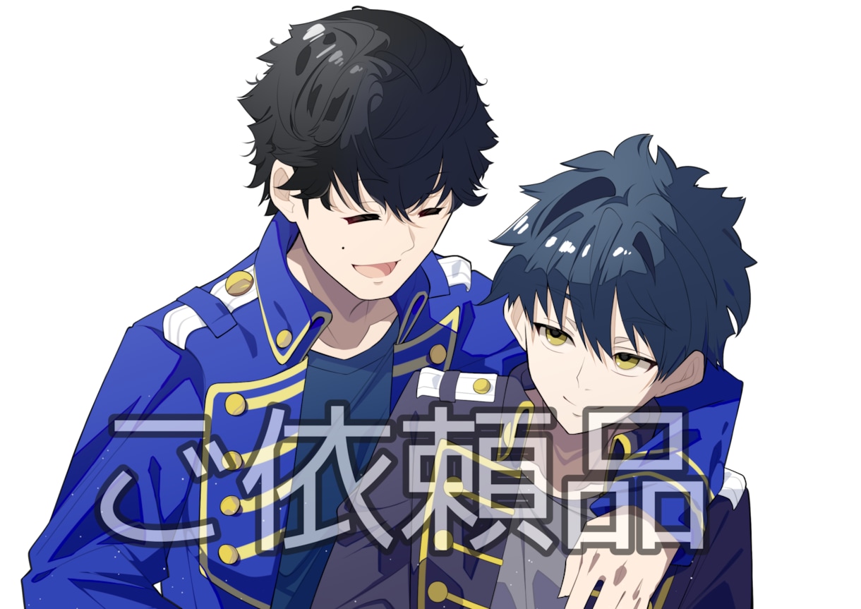 男女可★！良心価格設定でバストアップお描きします キャラが1人、簡単な背景、小物追加程度は追加料金なし！ イメージ10
