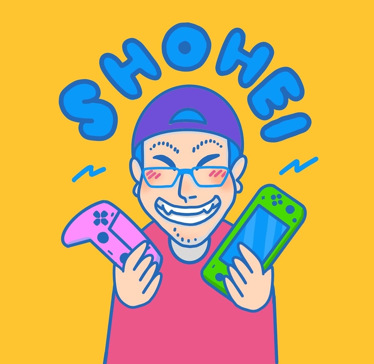SNSで好評！】似顔絵のアイコン、作ります キャラクターのような似顔絵でSNSの人気者！ イメージ2