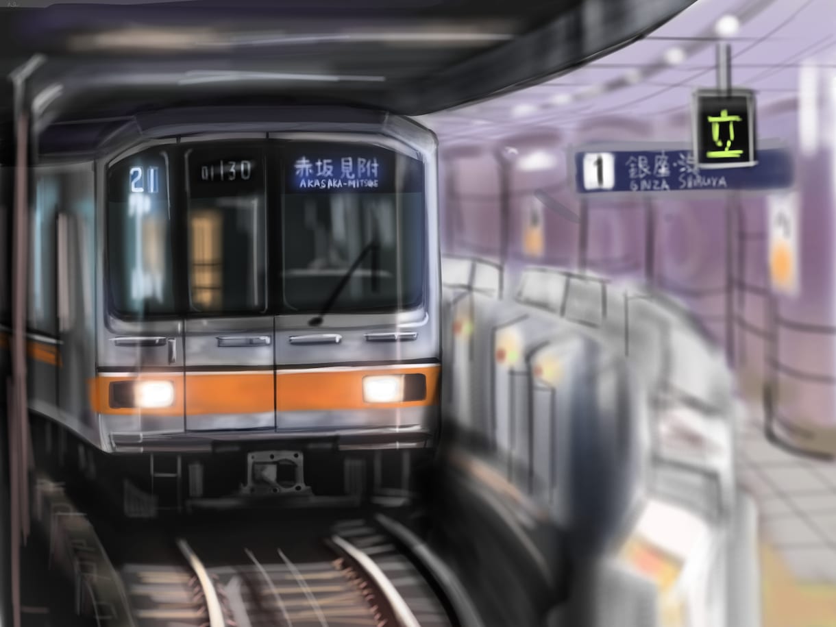 風景と鉄道の絵描きます 街中から郊外まで、天気問わず描きます。 イメージ4