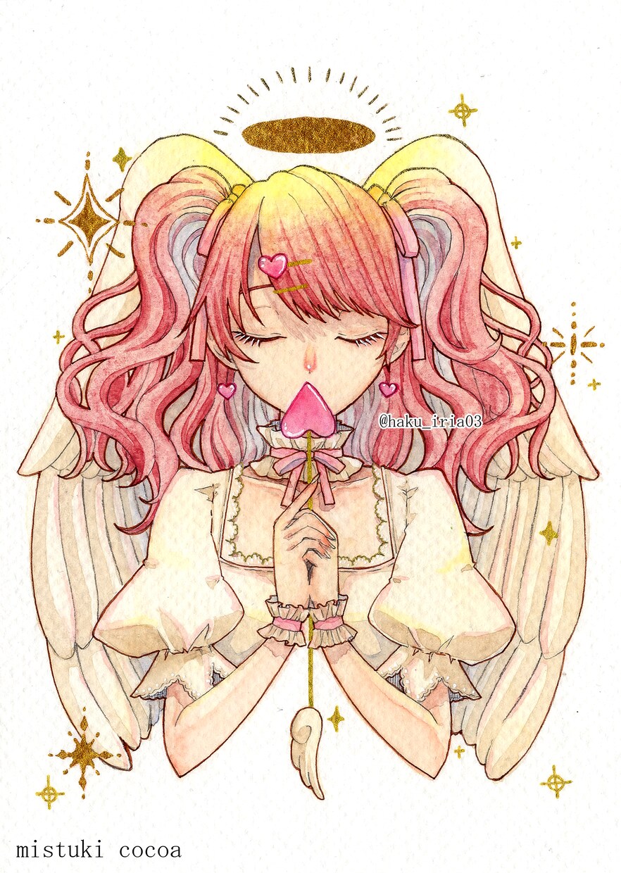 水彩イラストでのキャラクターイラスト描きます あなたの素敵なキャラクターを水彩イラストで表現します イメージ3