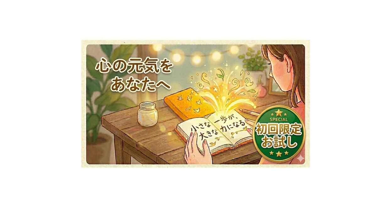 話すと元気になれる！心をパッと明るく灯します 専門家ではないからこそ、等身大のあなたに寄り添い応援します！ イメージ1