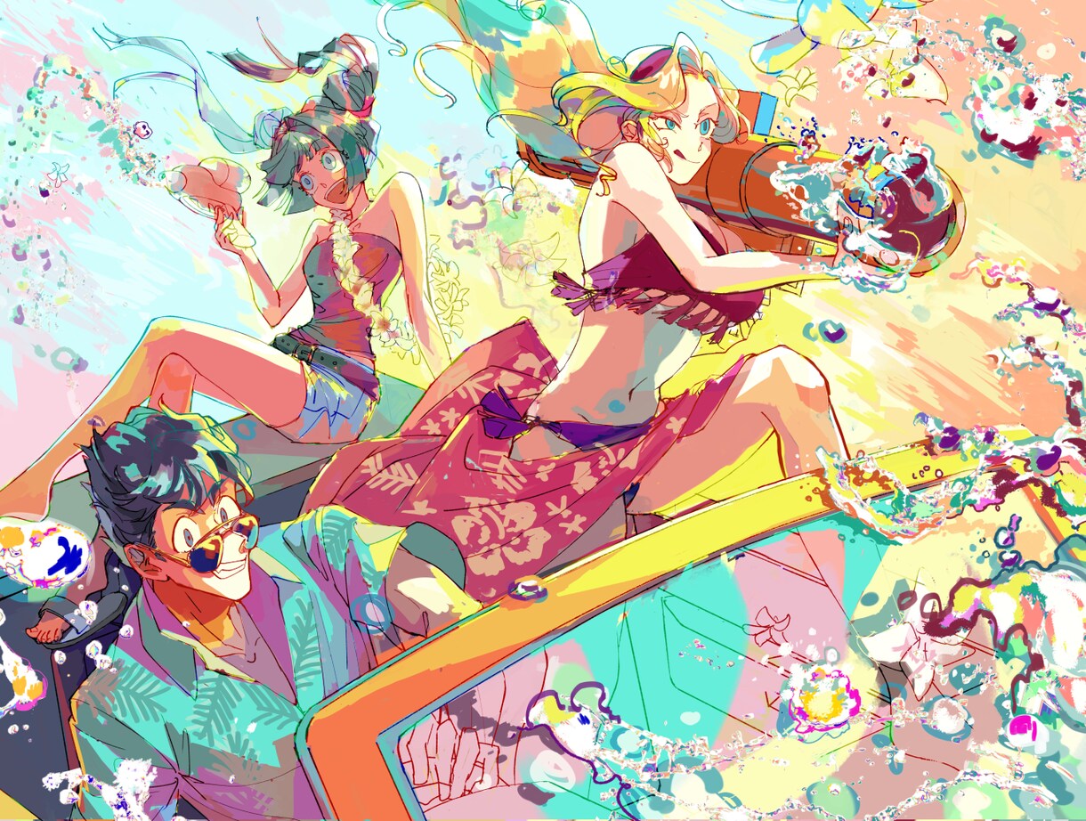 一枚絵を制作いたします オリジナルイラスト描きます（※版権NG） イメージ4