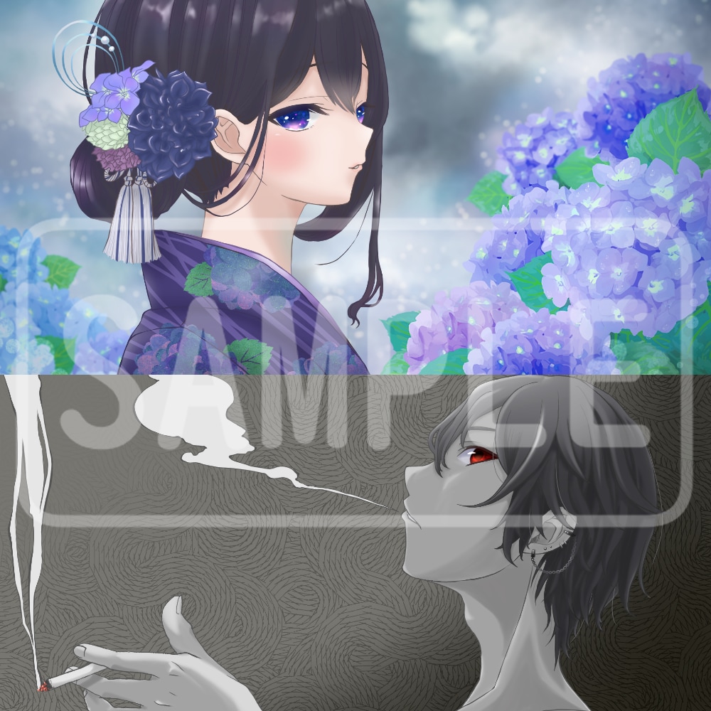 サムネイル、MV、一枚絵、立ち絵など作成します 癒し系のかわいいイラスト描きます！ イメージ9