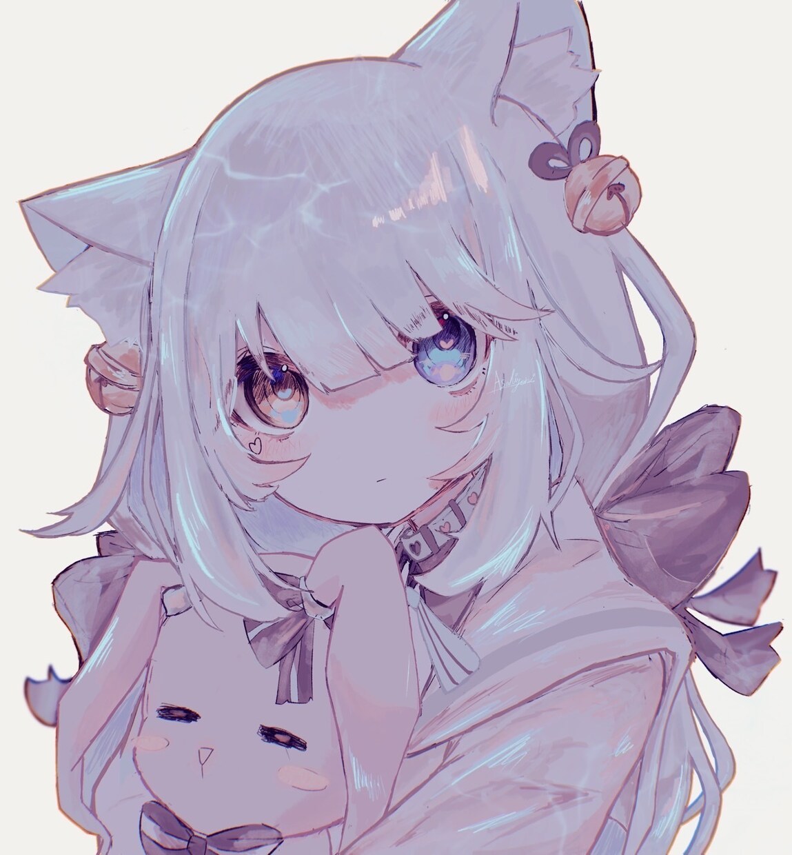 女の子のイラストを描きます ふわふわキラキラとした絵柄でキャラクターイラスト全般承ります イメージ2