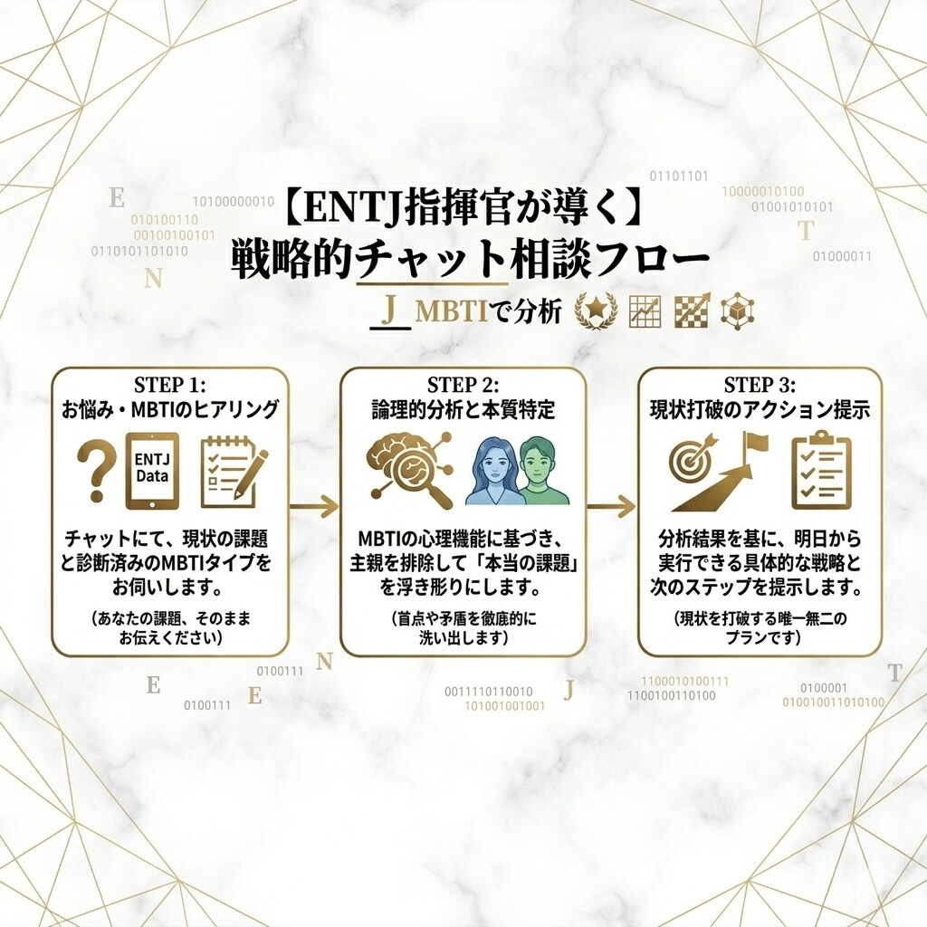 共感だけじゃ終わらない。MBTIで本質を分析します 盲点・矛盾・本当の原因を見抜きます イメージ6