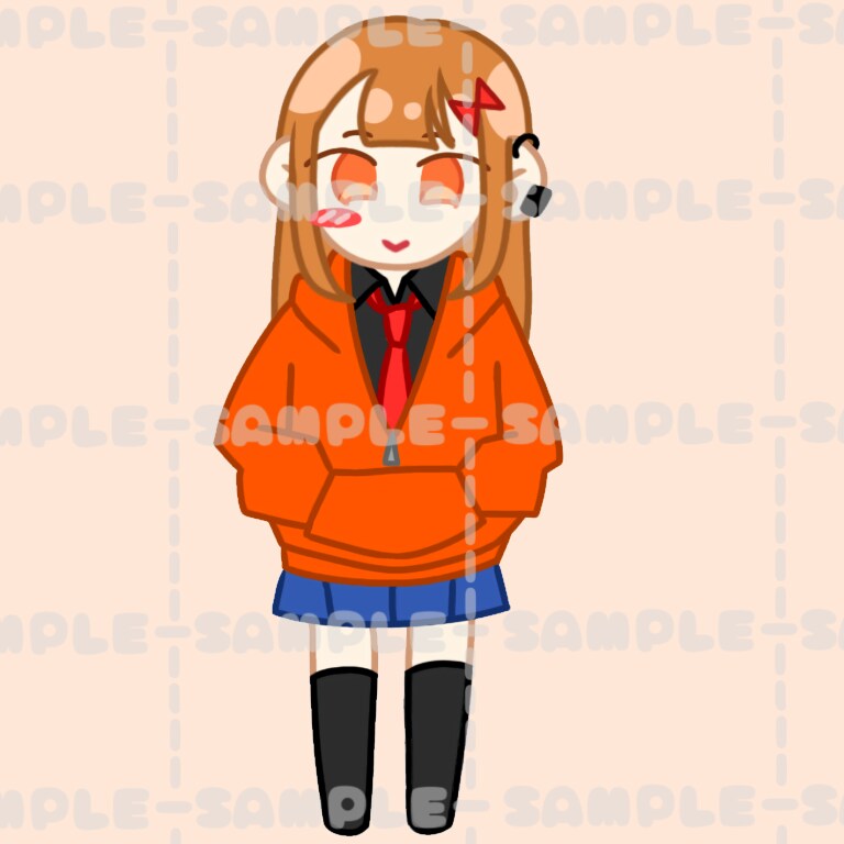 可愛いミニキャライラスト描きます 三頭身でゆるかわいい！SNSや動画にも使用OK◎ イメージ3