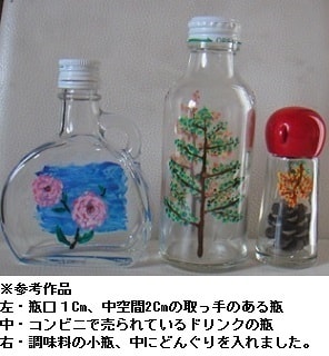 子供から高齢者まで楽しめる趣味となります 絵筆（空き瓶の内面に水彩で描く為の専用の絵筆） イメージ2