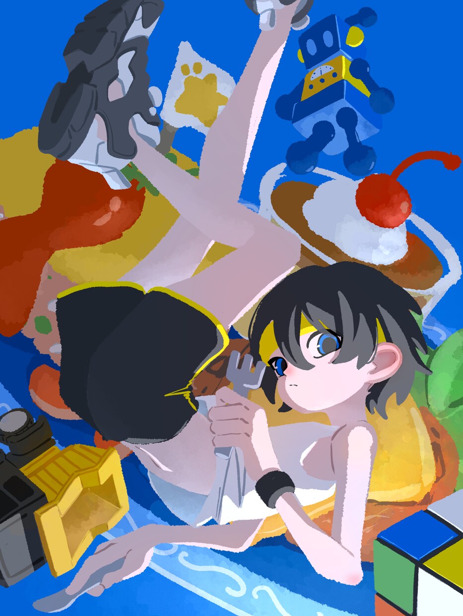 ポップなファッションイラスト制作します 主線無し/デフォルメ／ファッション／ストリート/商用利用可 イメージ8