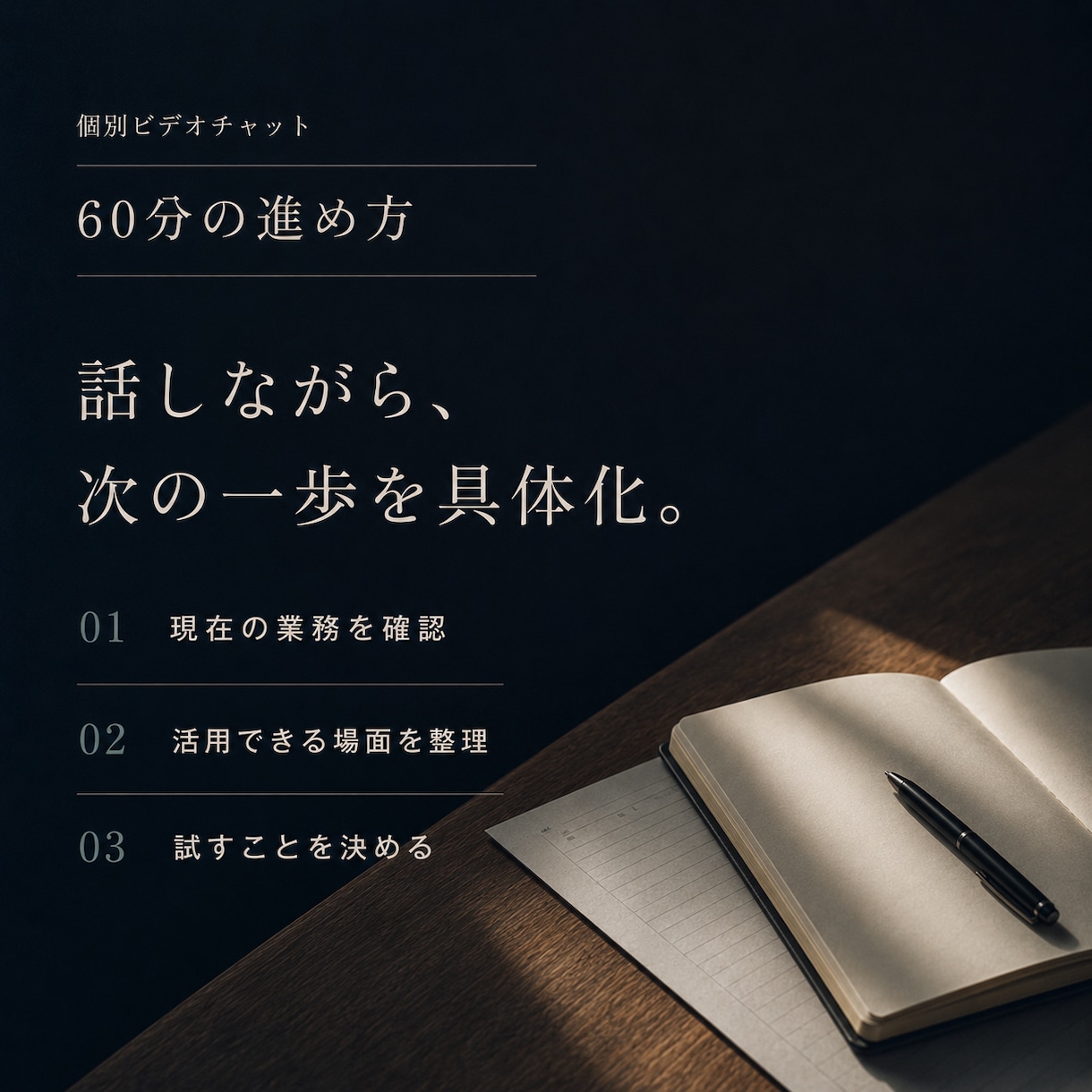 ChatGPT等3大AIの業務活用を相談します Claude・ChatGPT・Gemini対応の実務相談 イメージ4