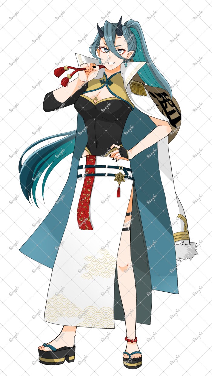 女性キャラクター【表情差分5種類】立ち絵販売します 商用可・女性キャラクターの立ち絵販売します【表情差分5種類】 イメージ6