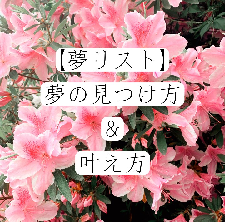 夢の見つけ方、夢の叶え方をお伝えします 夢はあるんだけど、叶うか分からない。でも叶えたい！そんな方へ イメージ1