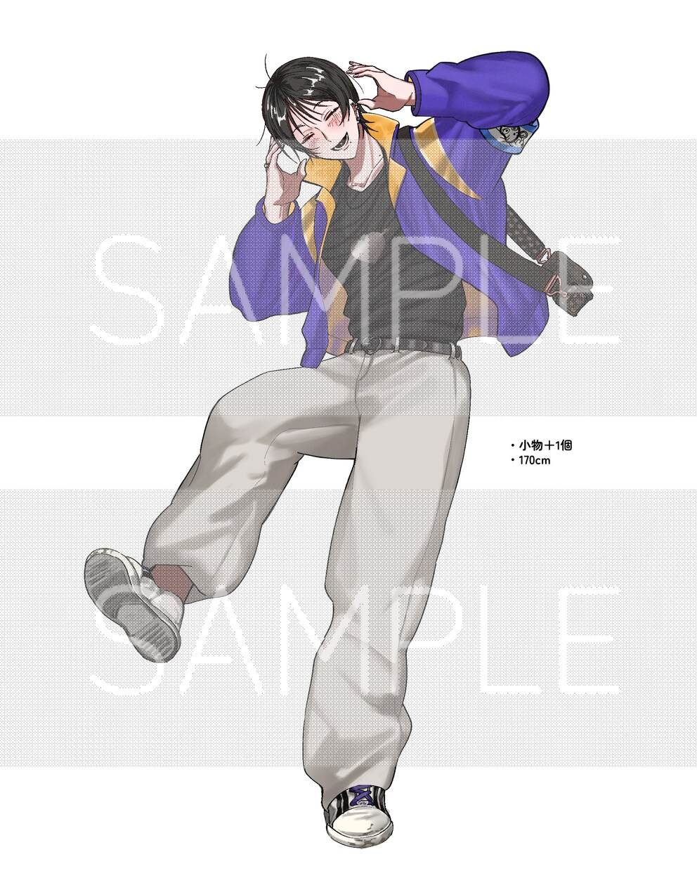 ゲーム・trpg用立ち絵を描きます キャラクターの個性際立つ立ち絵を描きます！ イメージ3