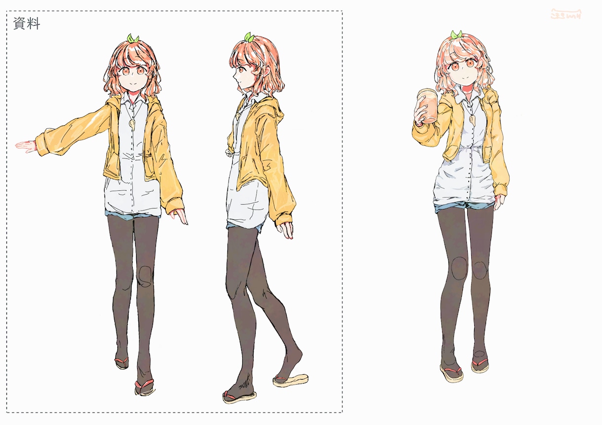 ポップかわいいキャラクターデザイン作ります Vライバーさんや活動者さんのデザインなどお作りします！ イメージ1