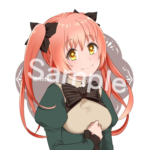 SNSに使えるアイコンなどを描きます 美少女や動物のアイコンお描きします イメージ3