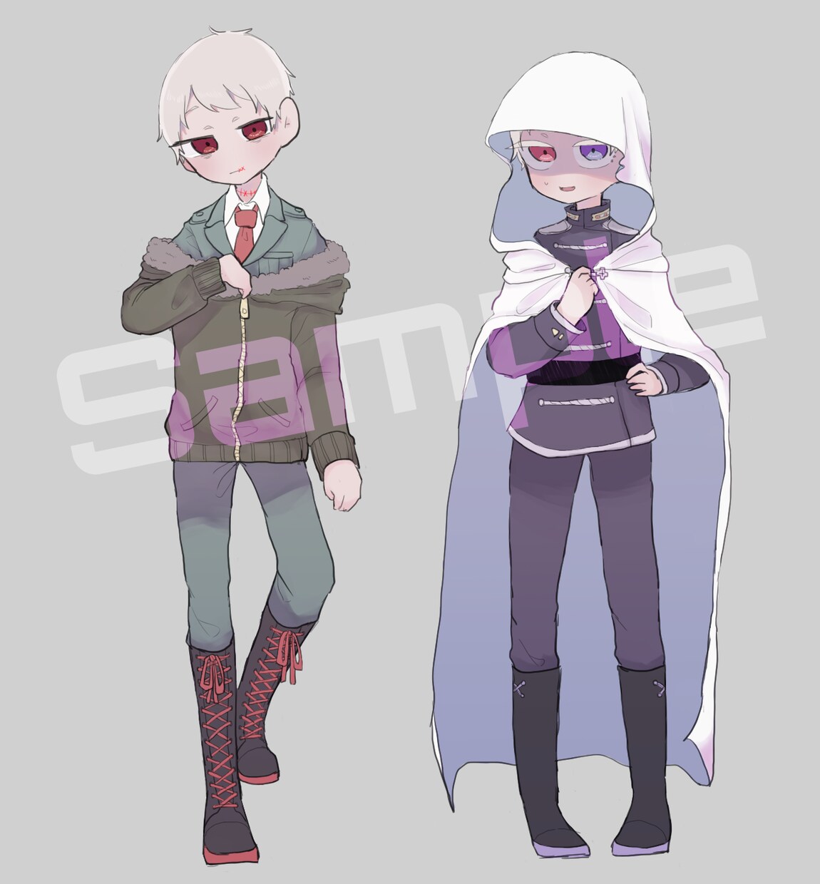 可愛いSNSアイコンやイラストをお描きします アイコンやチビキャラ、デフォルメされた立ち絵をお描きします イメージ5