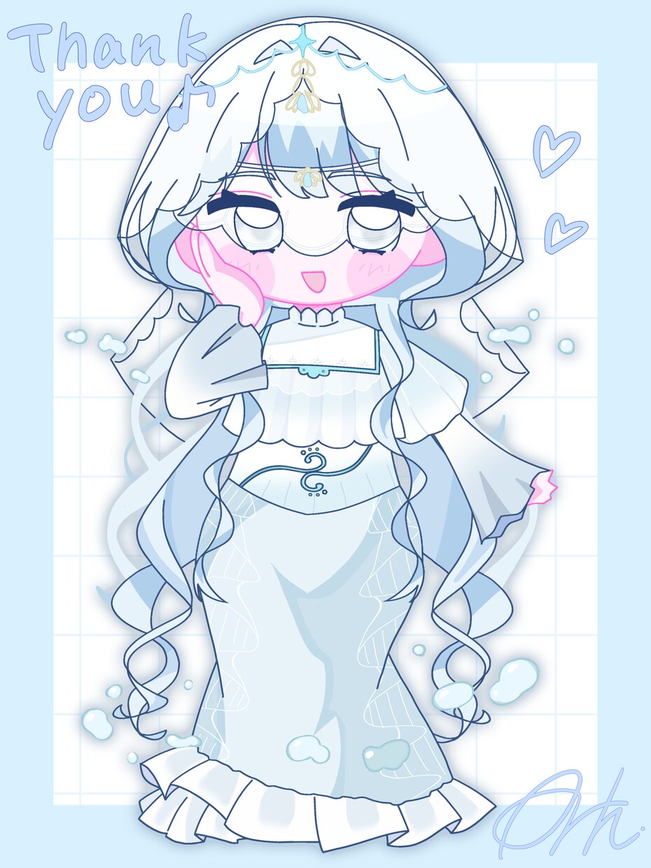 ミニキャライラスト描きます はっきりした色合いの可愛いイラストを差し上げます イメージ1