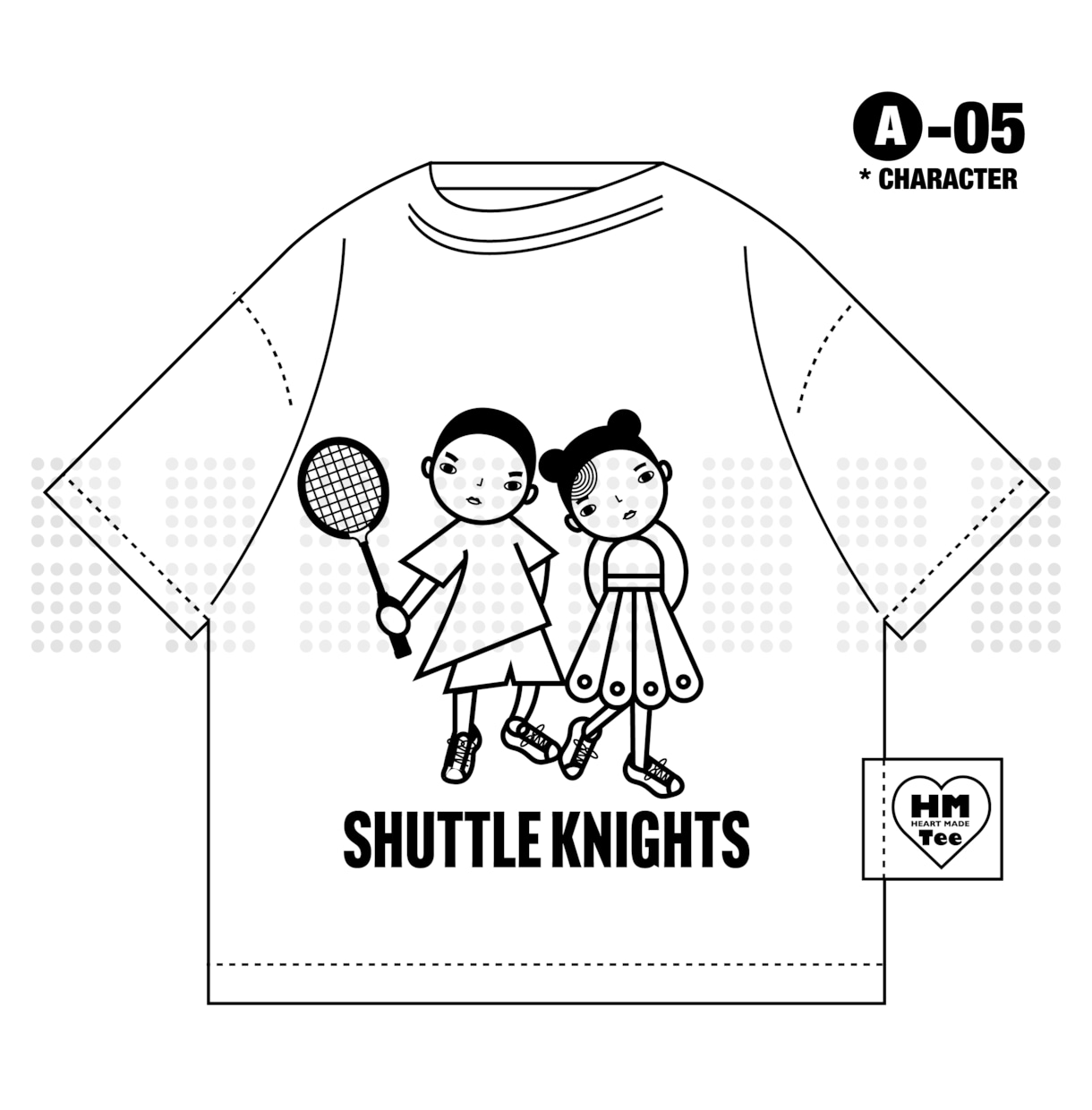 キャラクターメインのお洒落なTシャツデザインします どこで買ったのと聞かれる、プロスペックなTシャツデザイン イメージ6