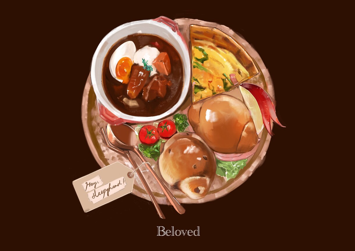小物や食べ物のイラストお描きします おしゃれな小物や食べ物を、物語を込めてお描きいたします！ イメージ2