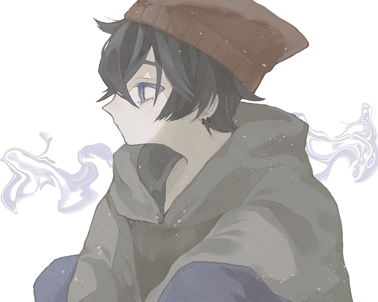 一枚絵作成いたします 丁寧に、淡い色の一枚絵を描きます イメージ2