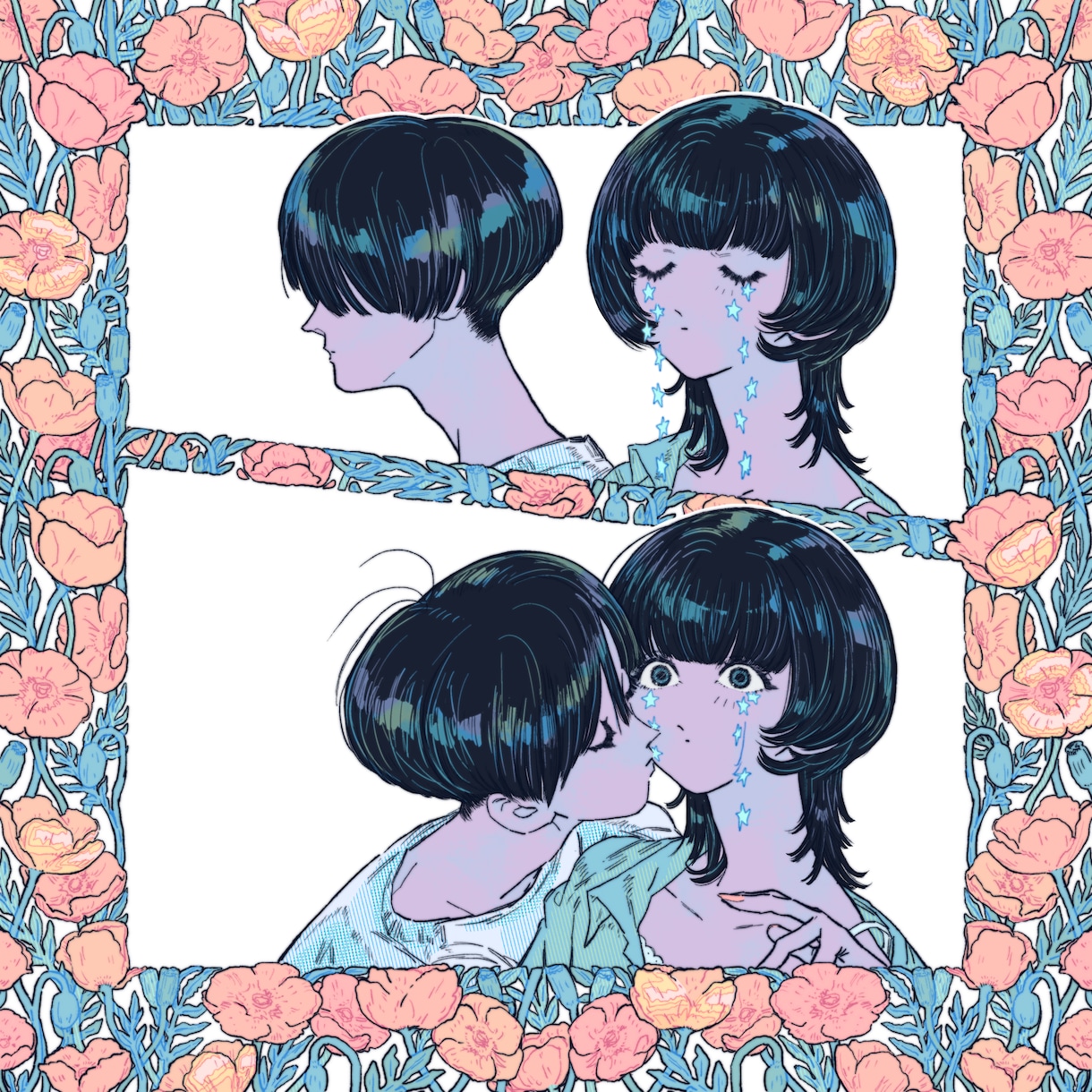 きらめく可愛いイラストを描きます ジャケット、MV用イラスト、その他グッズなど！ イメージ8