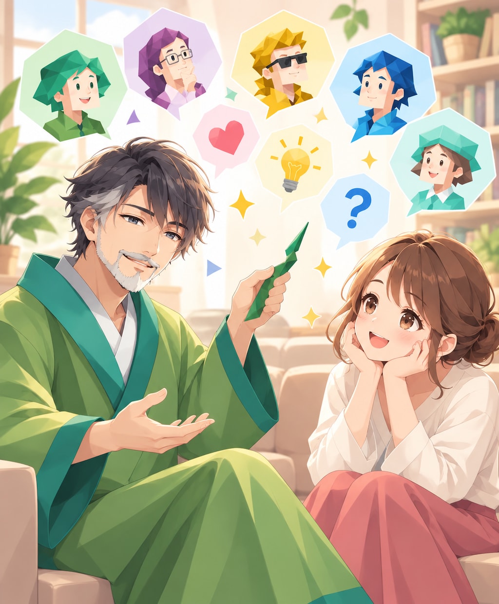サンプルボイスあり☀️MBTIのお話を聴きます INFJ(提唱者)の僕がMBTI・ラブタイプの話を聴きます✨ イメージ1