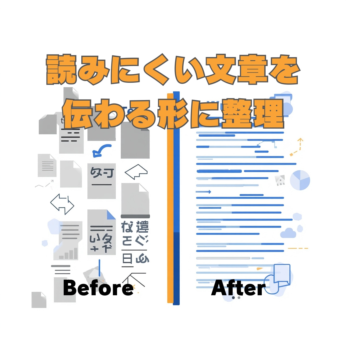 AI文章を自然で伝わる日本語に整えます その読みにくい文章、伝わる文章に変えます イメージ2