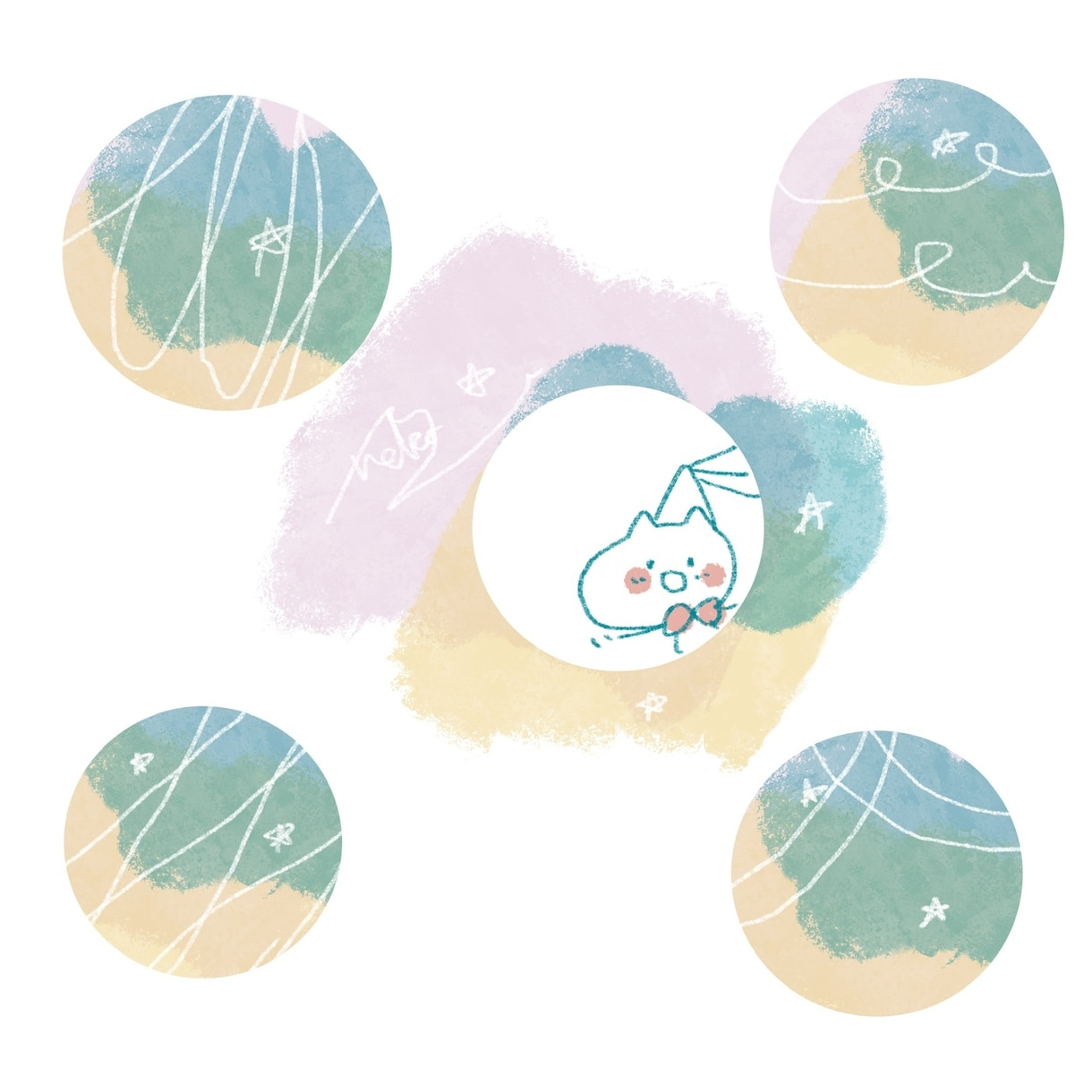 アイコン描きます 絵本のようなアイコンお描きします。 イメージ4