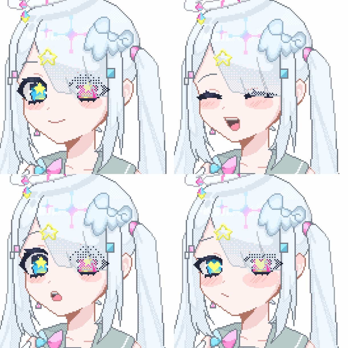 高クオリティのドット絵制作いたします 表情差分4種セットでサムネイルにピッタリ！ イメージ4