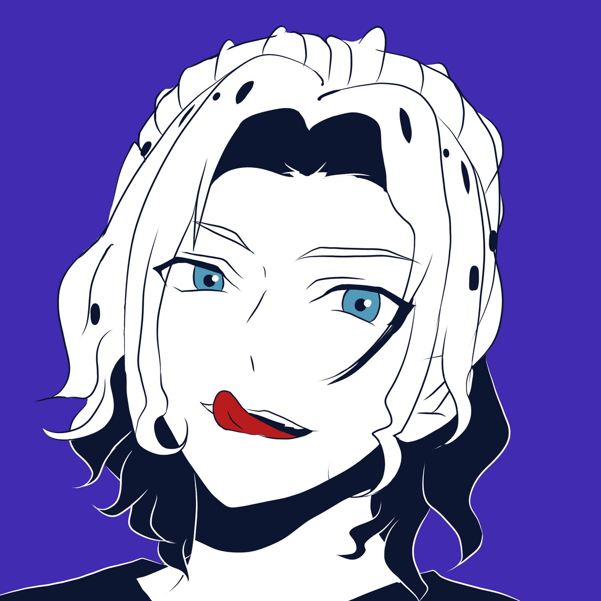 目を引くビビッドアイコン描きます はっきりとしたカッコイイアイコン、最短1週間で納品します！ イメージ1