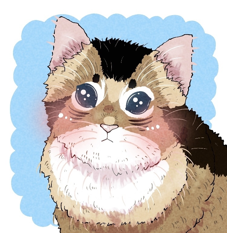 思い出に!可愛くポップにペットの似顔絵描きます 飼い主も追加でイラスト可能!ペットと一緒にいかがですか? イメージ2
