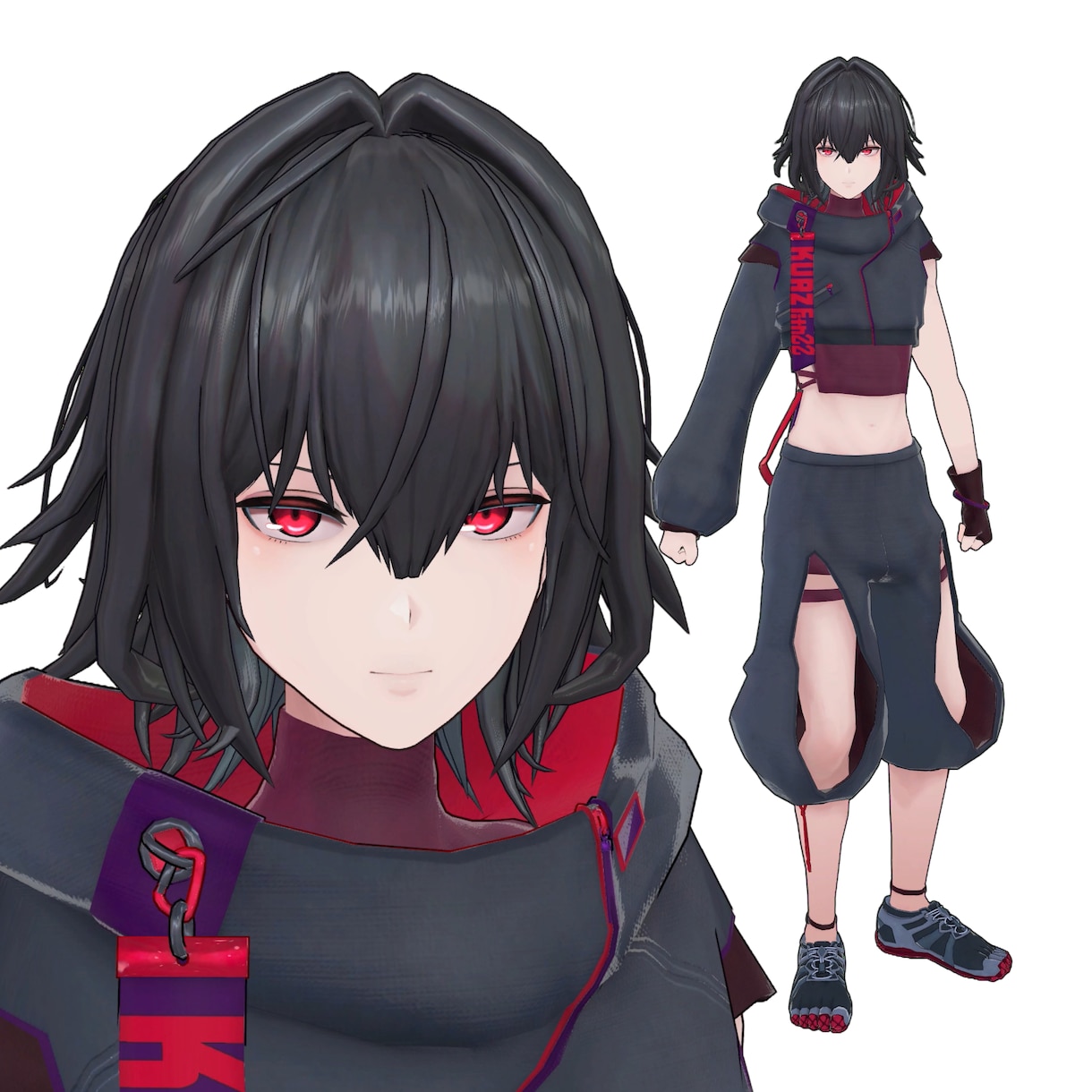 VTuber・VRChat用3Dモデル制作します 3D初心者も安心！VRChat導入も丁寧にサポートします！ イメージ5