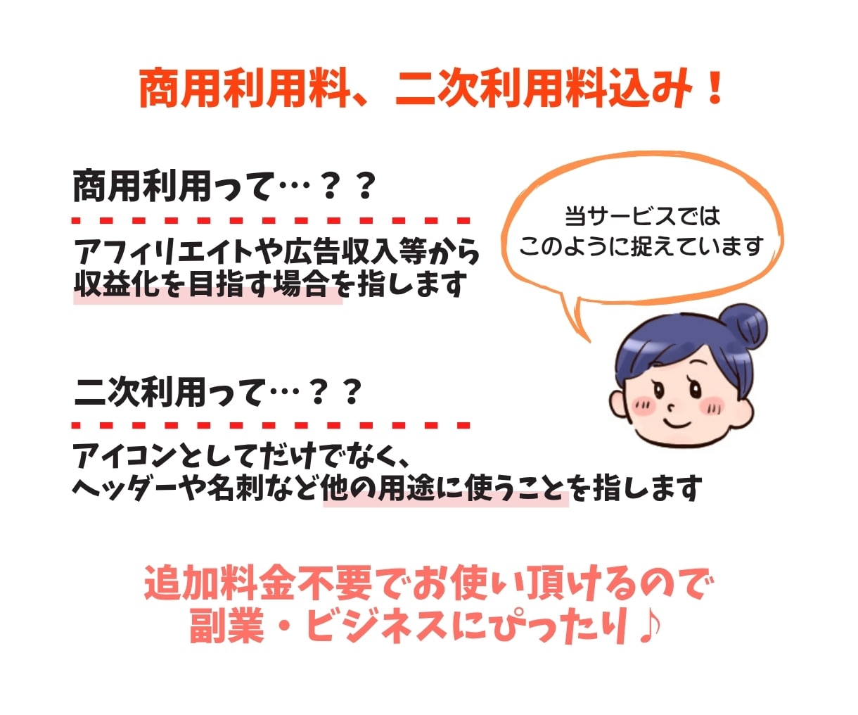 ビジネスに◎マーケ視点で集客力UPアイコン描きます 同人誌販売実績2500部♪SNS集客＆ファン獲得を加速します イメージ5