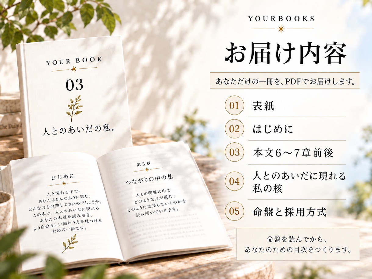 紫微斗数で「人とのあいだの私」を一冊の本にします 人がそこにいるとき、あなたの何が動き出すのか イメージ8