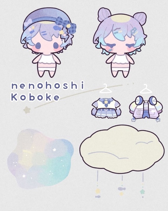 きせかえできるぬいイラスト描きます シールにしたりアクキーにしたり。 イメージ2