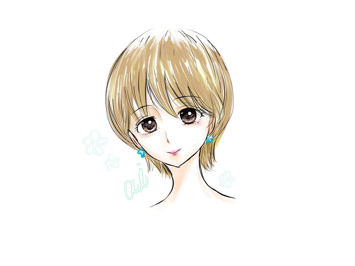 ゆる可愛いアイコン似顔絵描きます ゆるふわ系美人系子供などよく描きます！ イメージ2