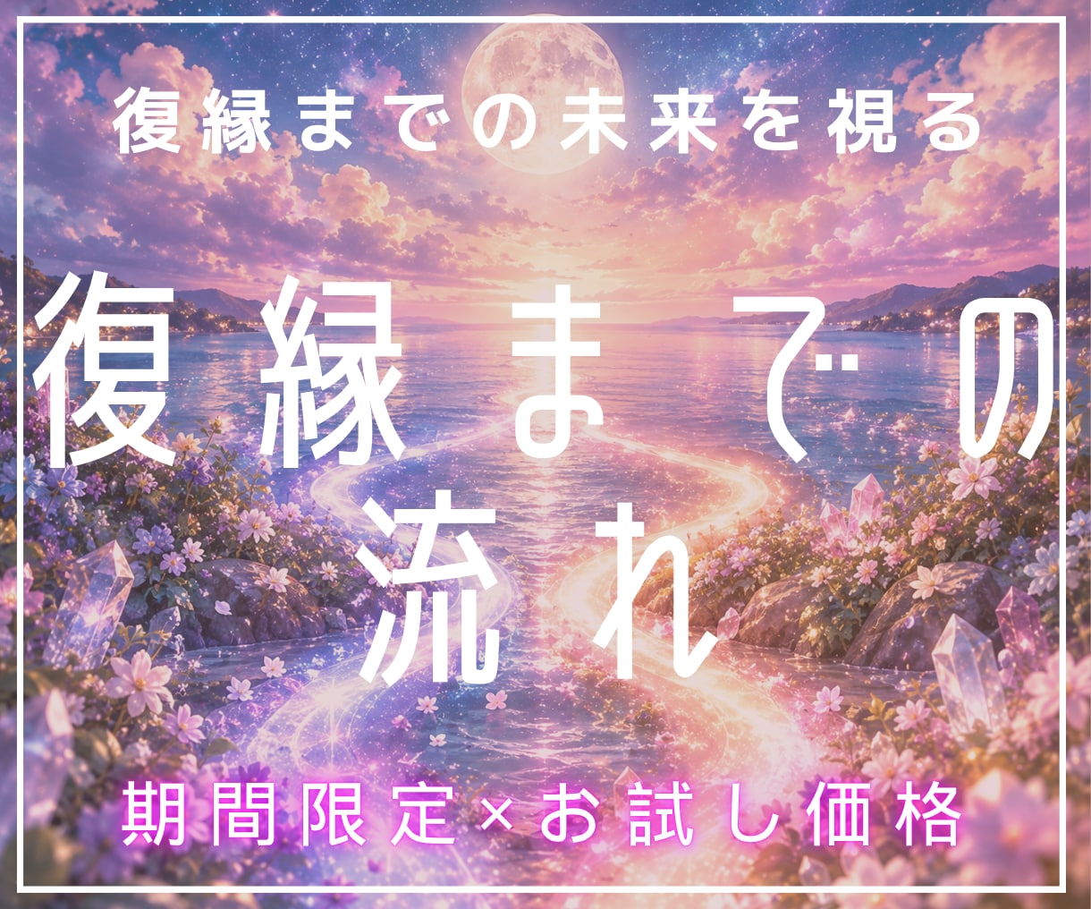 復縁鑑定｜彼の本音、連絡時期、2人の未来を占います 霊視タロット×西洋占星術で彼の気持ちや未来の流れを即日鑑定！ イメージ5