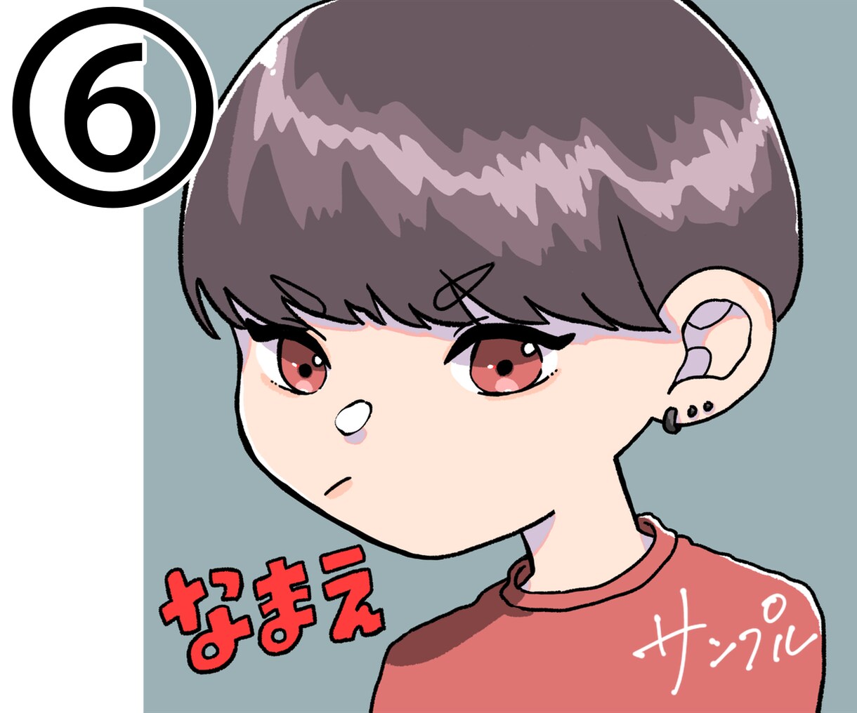 3名様限定！格安でSNSのアイコン作成いたします 全て含め1,500円でお受けいたします！追加オプション無料！ イメージ7