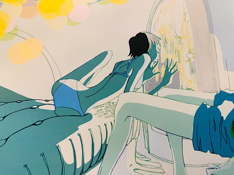 イラスト、グラフィックアートの様な作品を作ります 淡い太陽の日陰で密かに暮らしている雨上がりなく、神の井 イメージ5