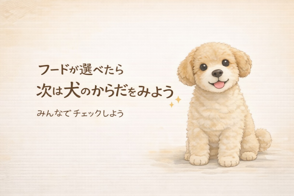 犬の食事やフードの不安を一緒に整理します 今のごはんが合っているか 迷っている方へ イメージ3