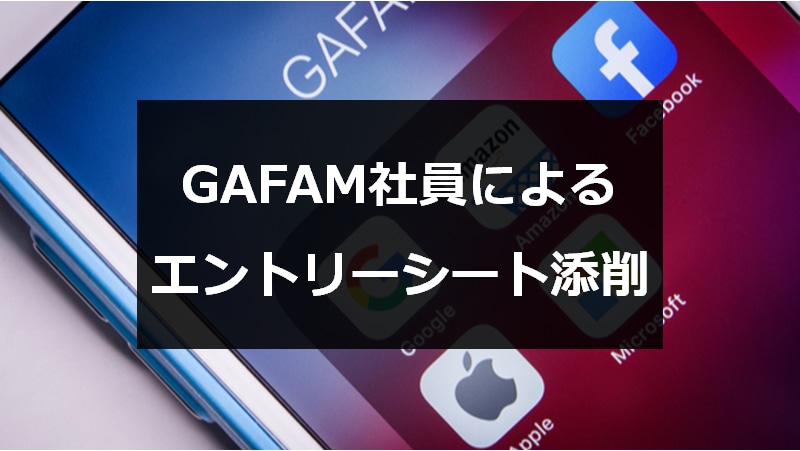 現役GAFAM社員がエントリーシート添削します あなたの個性を活かす「ガクチカ」「志望動機」を仕上げます。 イメージ1