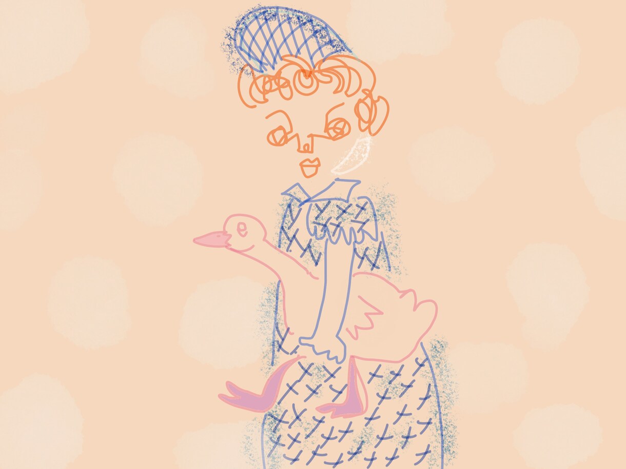 ポップカラーで一筆書きイラストを描きます ヨーロッパ風でポップな抽象的一筆書きイラストを描きます。 イメージ6