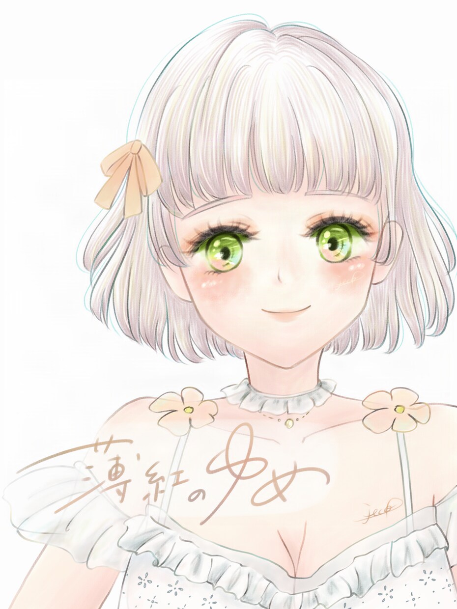お人形みたいなキラキラな女の子描きます サービス開始記念☆10件目までの特別価格！ イメージ6