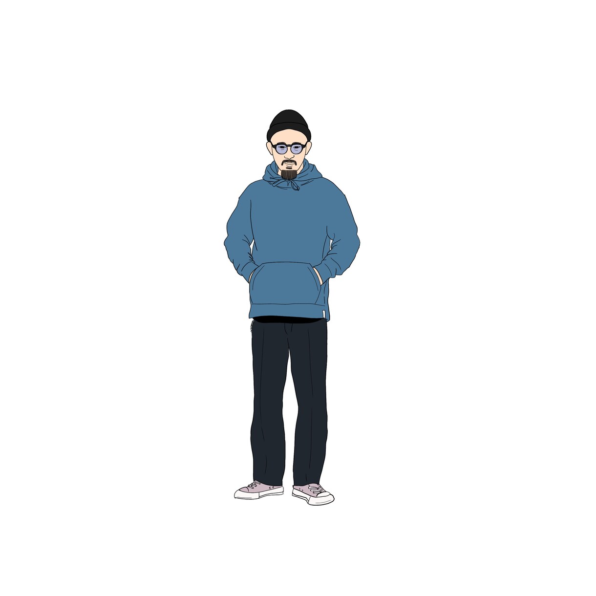 似顔絵や挿し絵のイラストなどいろいろ描きます ポップな似顔絵や挿絵やアイコンのイラスト描きます イメージ1