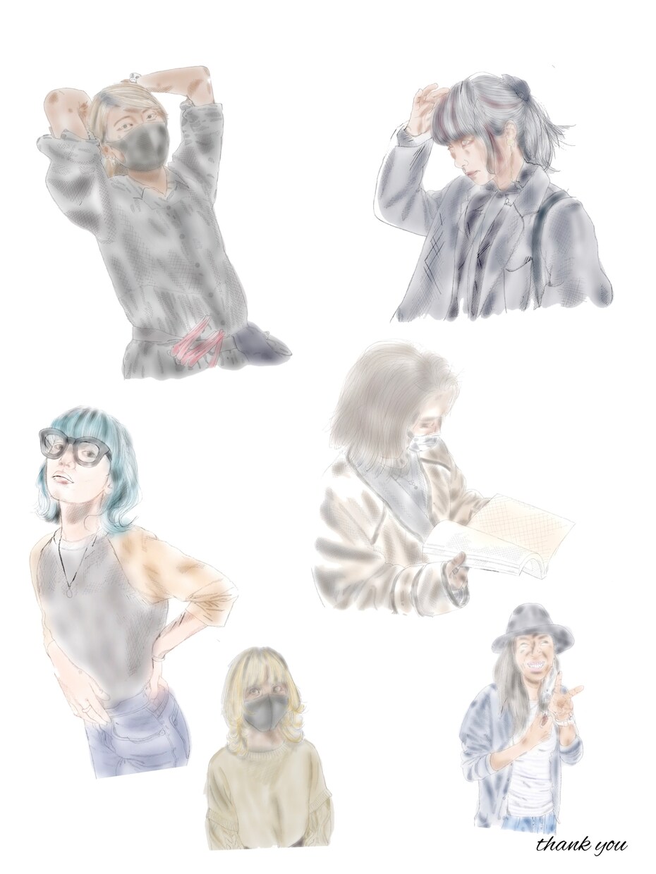 お洒落な☆似顔絵描きまます お洒落な似顔絵描かせて頂きます☆ イメージ2