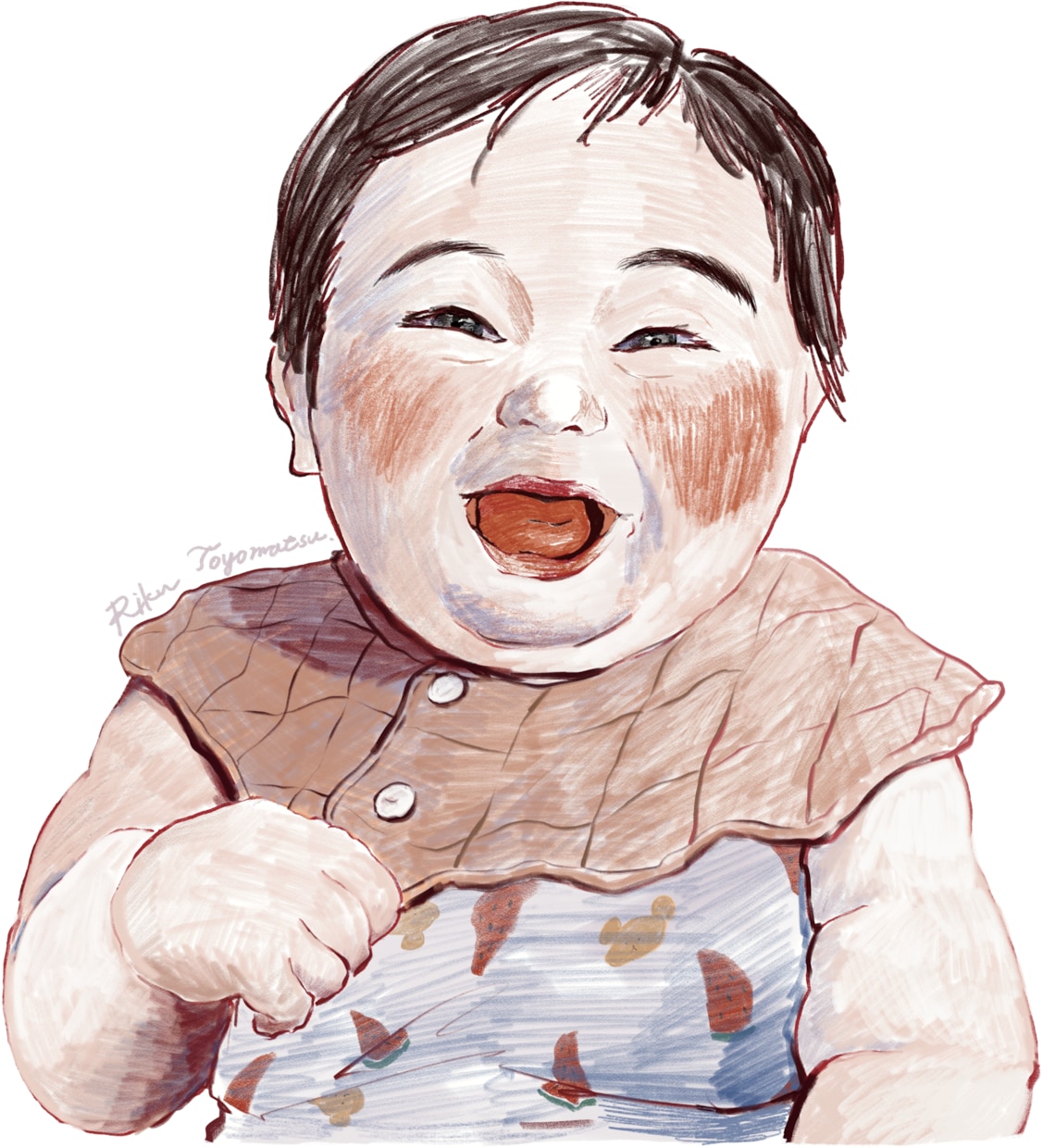 写真からおしゃれに似せる！似顔絵イラスト描きます SNSアイコンや内祝いオリジナルグッズにも イメージ2